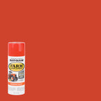 Rust-Oleum 303472-6PK Farm & Implement Spray Paint, 12 oz, Husqvarna Orange, (Pack of 6)
