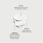 Naturium Multi-Peptide Eye Cream, Smoothing & Anti-Aging Skincare, with Squalene & Hyaluronic Acid, 0.5 oz