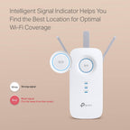 TP-Link AC1900 WiFi Range Extender RE550 | Dual-Band Wireless Repeater