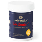 MyReuteri™ 20 Billion CFU Probiotic – Enhanced-Strength L. reuteri LRDR™ + FOS Prebiotic – by Dr. William Davis – Makes Yogurt-Like Superfood – 30 Veg Capsules