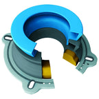 Danco Perfect Seal Toilet Wax Ring | Wax-Free Toilet Seal | Toilet Installation & Repair (10718X)