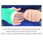 Cast Scratcher and Cleaner/Sanitizer Gifts for itching and Cleansing cast Covered arms and Legs (Cast Scratcher & Cleaner) (17 Inch (Pack of 1))