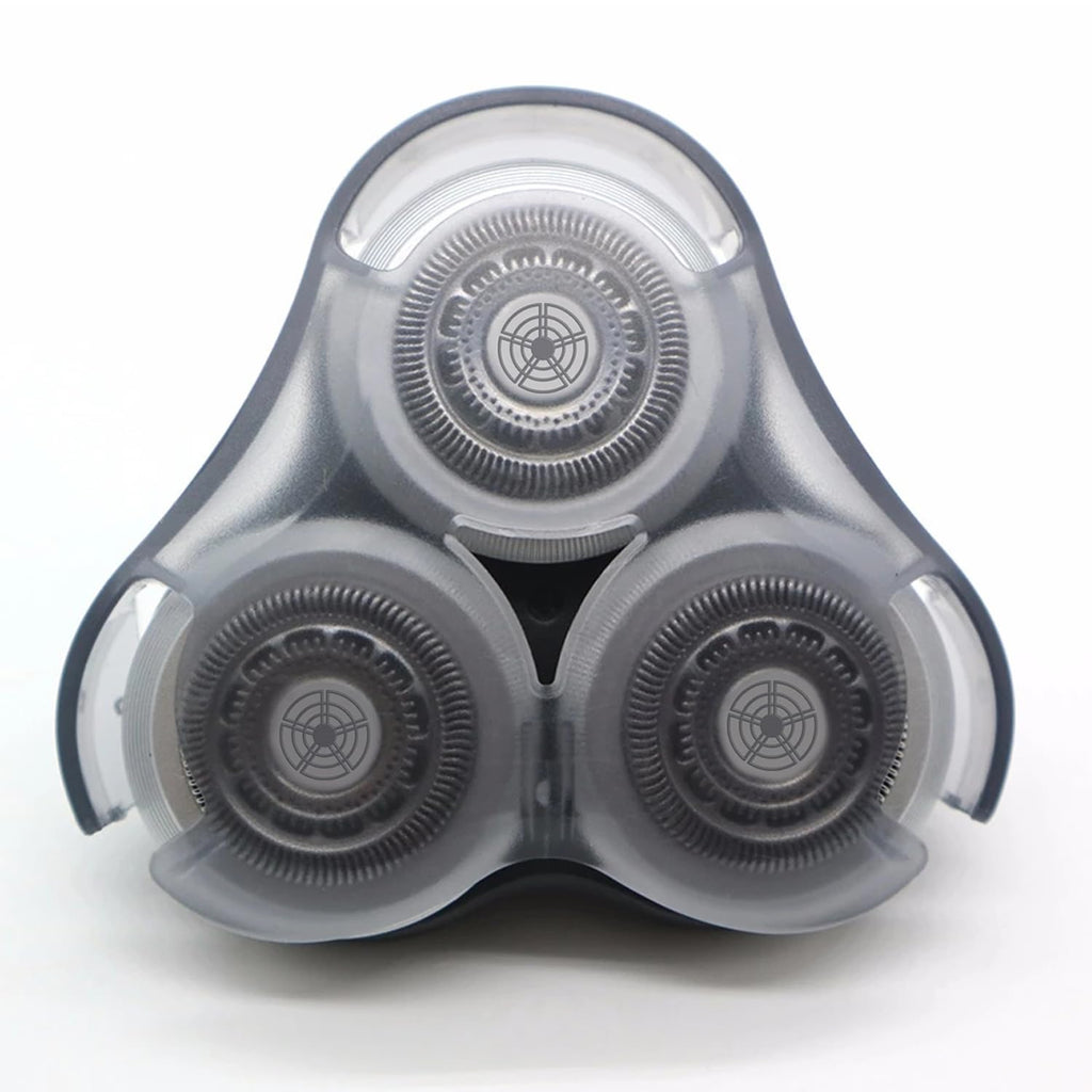 SH90 Replacement Rotary Heads for Philips Norelco Shavers Series 9000, New Version of Metal Wheel Buckle and Upgrade Double-Layer Precision Blades