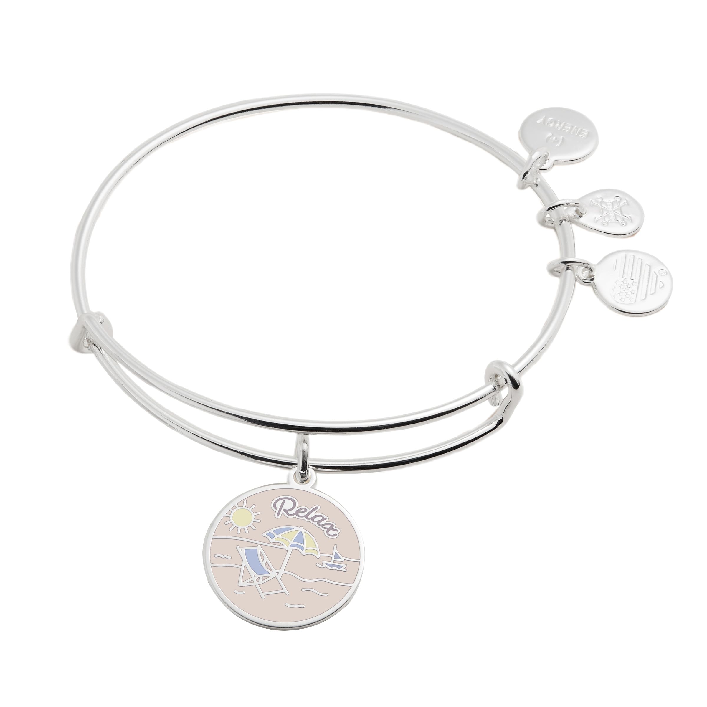 Alex and Ani Happy Retirement' Charm Bangle