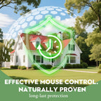 Natural Mouse Deterrent 45PCS, Peppermint Oil Pouches, Safe for Pets and Kids, Non-Toxic and Effective for Mice, Rats, Roaches, and Ants, Perfect for Home, Kitchen, and Basement