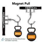 MIKEDE Magnetic Hooks 85Lbs+ Heavy Duty Magnet Hook for Cruise Cabins