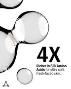 Allies of Skin Hydrating Silk Amino Face Cleanser | Gentle Daily Face Wash with Vitamin C, Astaxanthin & Moringa Oil | Moisturizing and Silky Soft for Dry and Sensitive Skin, 3.4 fl oz