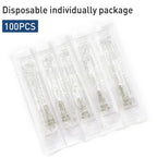 ISOPEN 100PCS 27 Gauge 5/8 inch Luer Lock for Refilling Inks