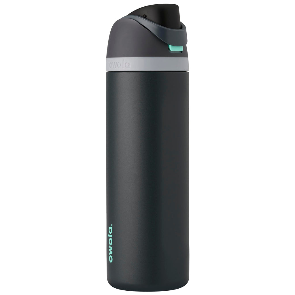Owala FreeSip Stainless Steel Water Bottle 24 oz Foggy Tide