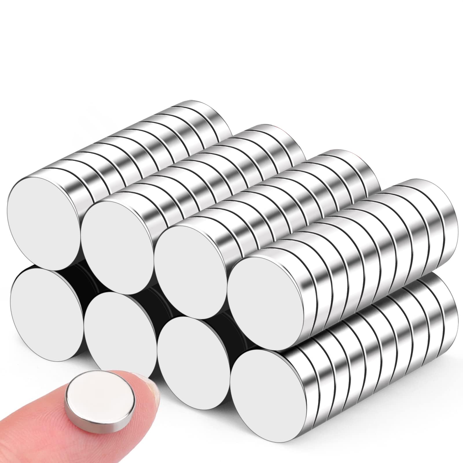 DIYMAG 80 Pack Small Strong Magnets, 10x3mm Rare Earth Magnet