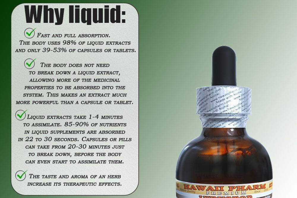 HawaiiPharm Anise Liquid Extract, Organic Anise (Pimpinella Anisum) Seed Tincture 2 oz