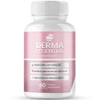 Derma Essential Capsules, Premium Derma Essential for Skin Clarity Support Supplement Pills - Maximum Strength, All Natural for Clear-Looking Skin & Natural Glow, DermaEssential Reviews (60 Capsules)