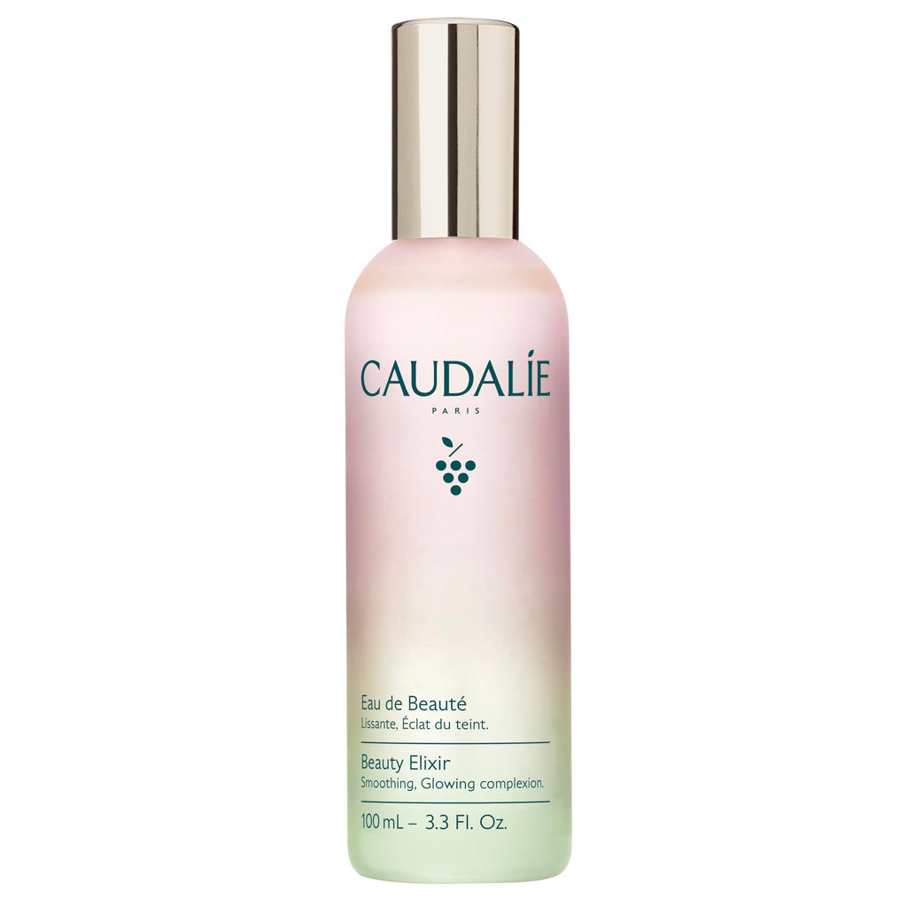 Caudalie Beauty Elixir Face Mist: Toner That Tightens Pores + Reduces Dullness + Sets Makeup - 100 mL