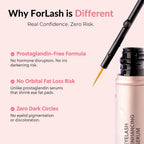 ForChics Prostaglandin-Free Eyelash Growth Serum – Rebuilds Thin Lashes
