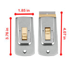 WEUPE Razor Blade Scraper Tools (Set of 2), Window Scraper, Glass Cooktop Scraper & Paint Scraper, Car Decal, Sticker and Glue Remover Razor Holder with 10 Replaceable Single Edge Blades