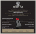 Grandpa Gus's Mosquito Trap and Outdoor Bug Killer - Water-Activated Larvae Control for Backyard, Patio, and Garden - Up to 35 Days & 1,500 Sq Ft of Protection Per Trap, 2 Pack