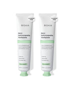 Boka Fluoride Free Toothpaste, Nano Hydroxyapatite Toothpaste, Appropriate for Sensitive Teeth - for Adult Oral Care - Ela Mint Flavor, 1.3 Fl Oz 2Pk US Manufactured
