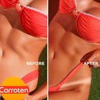 Carroten Intensive Tanning Gel + Oil Spray | Browning Tan Accelerator | Carrot & Coconut Oil | Vitamin A + E for Moisture & Hydration | Water-Resistant, Non-Greasy | Made in Greece | 6.7 oz + 5 oz
