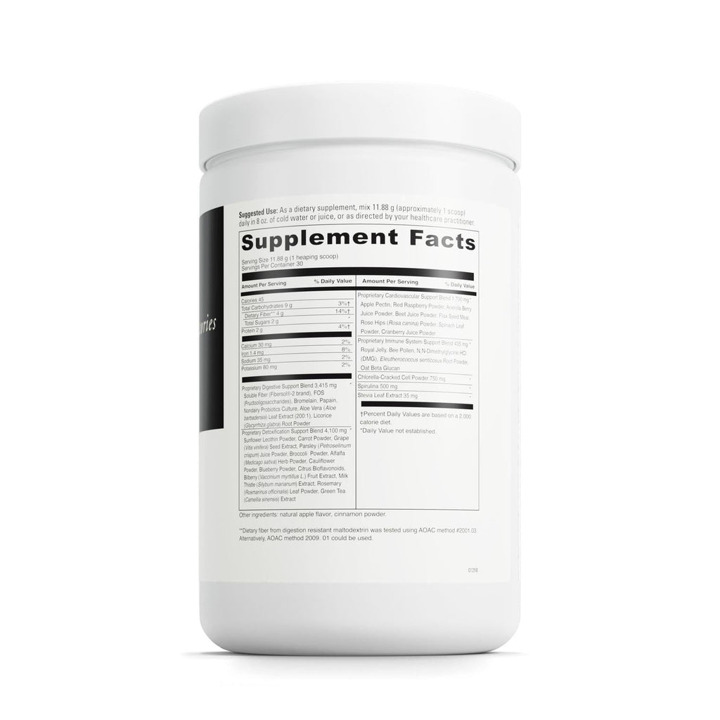 DAVINCI Labs Spectra Greens Detoxifier - Probiotic Supplement Aids Digestive & Heart Health & Detoxification* - Immune Health Supplement with Digestive Enzymes - 30 Servings (356.25 g)
