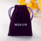 MDFUN Screw Back Stud Earrings for Women Men, 5 Pairs 3-7MM
