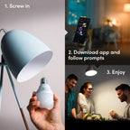 LIFX White A19 WiFi Smart LED Light Bulb, Dimmable, No Hub Required, Works with Alexa and Apple Home Kit, Hey Google, 2700k Warm White, 650 Lumens, 25,000-hour Lifetime, L3A19LW06E26US/12, 12 Pack