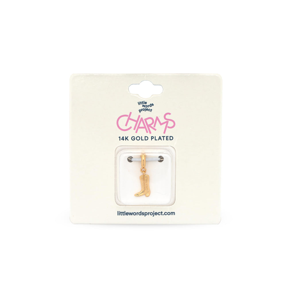 Little Words Project Initial Charm, A, Customizable Charm for Bracelets, Necklaces, Keychains & More