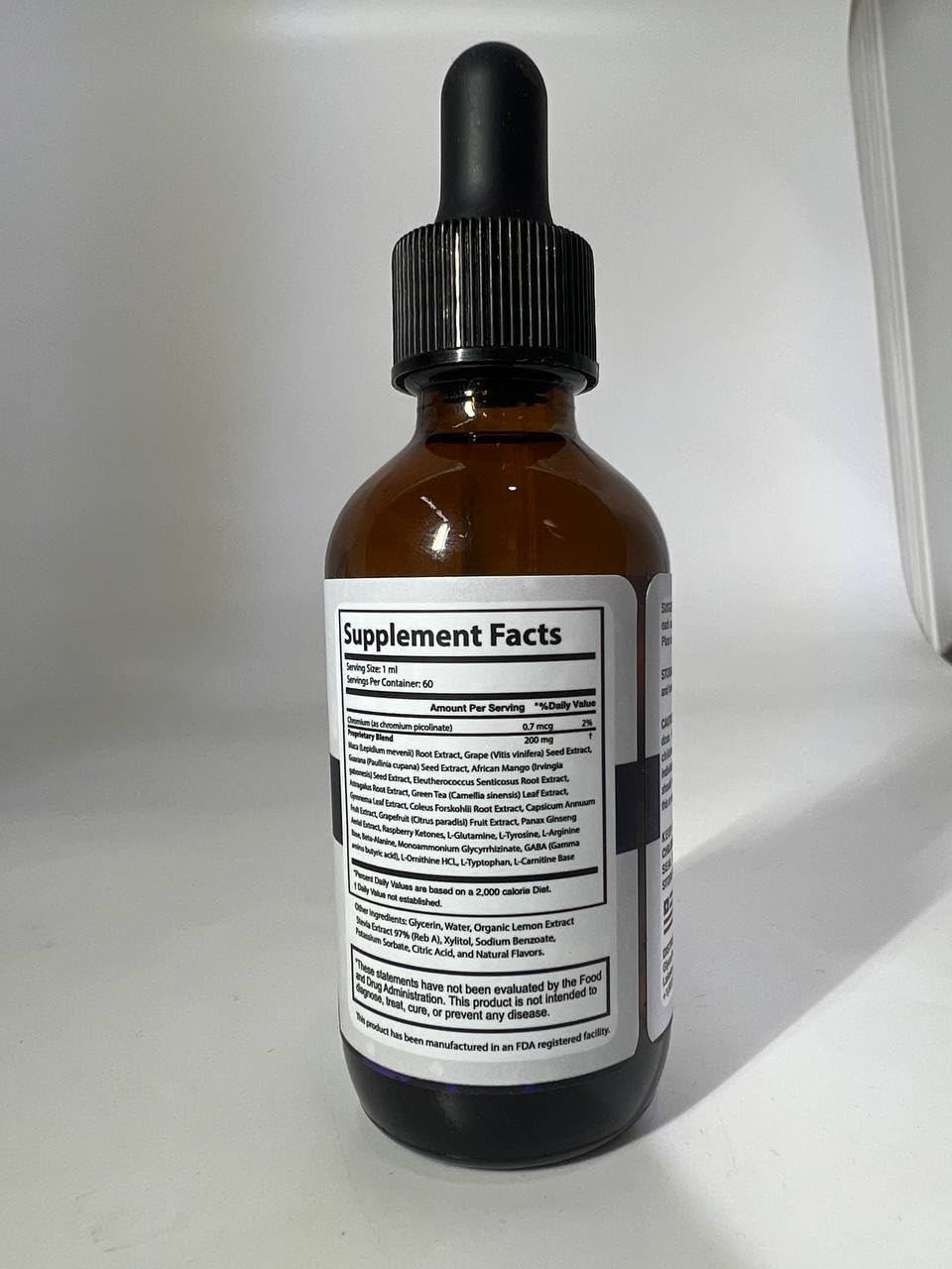 GlycoPezil Drops – Chromium, Maca & Ginseng – 2 fl oz, 2 Month Supply