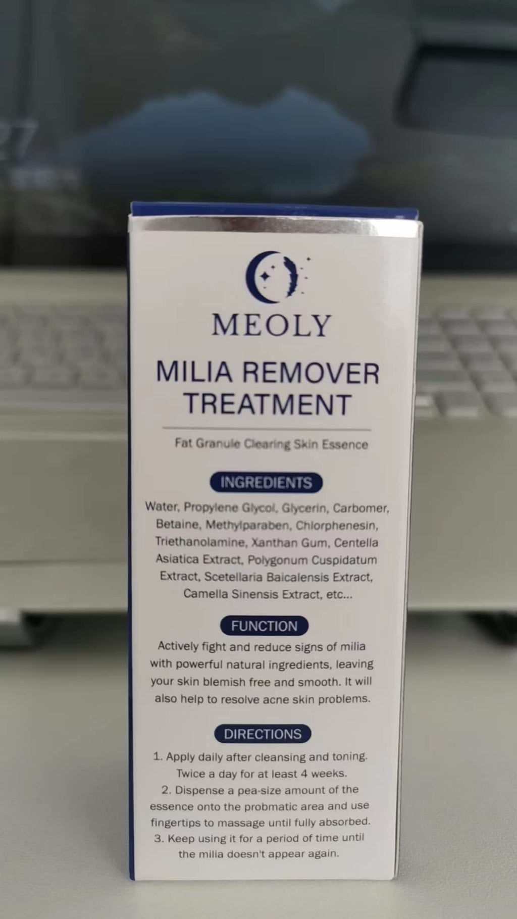 Milia Remover, Milia Spot Treatment Helps Dissolve and Reduce Milia, Whitehead, and Sebaceous Hyperplasia New Formula 30 ML