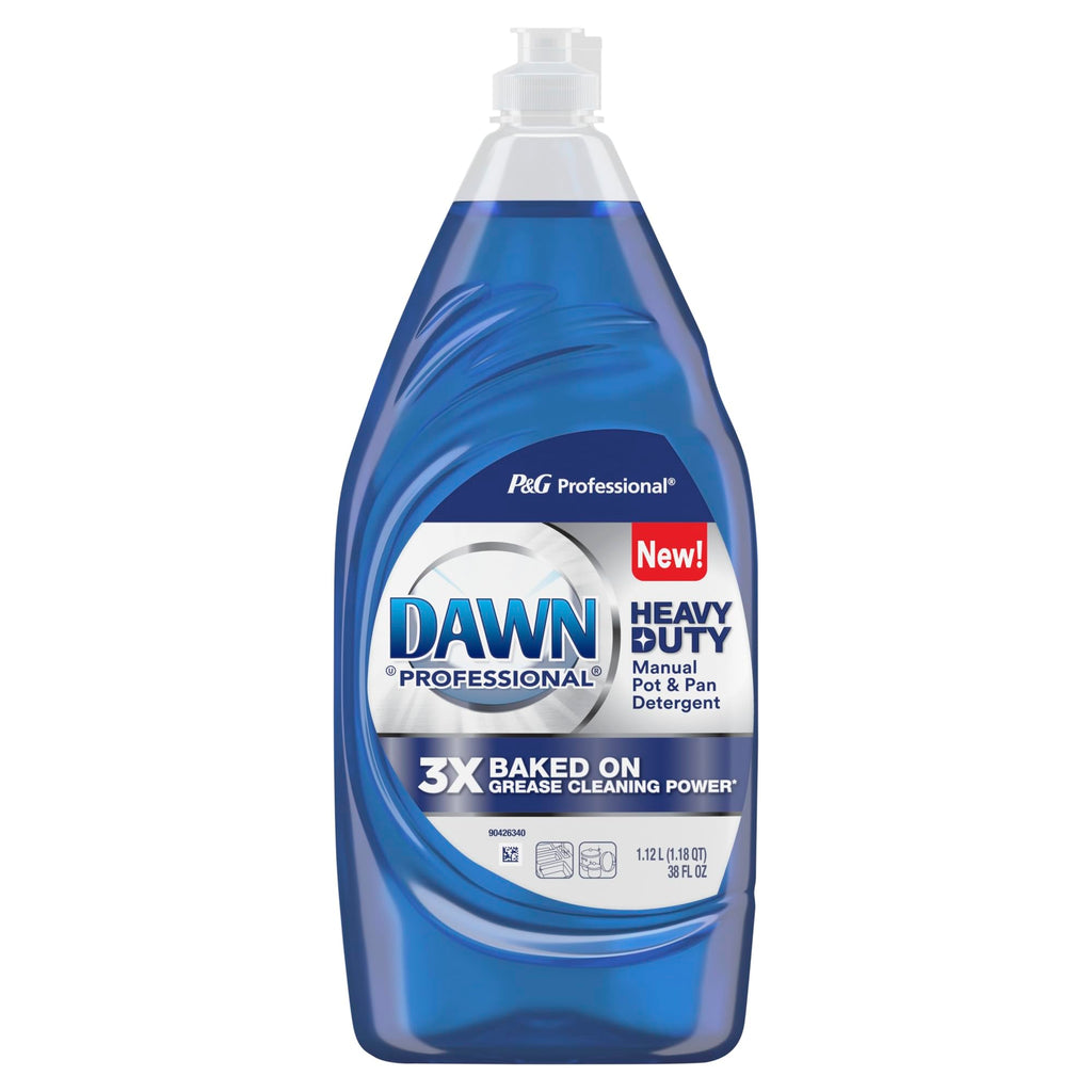 Dawn PRO Heavy Duty Manual Pot & Pan Detergent, Dish Soap (32 oz, 8 pack)