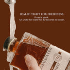 Strongwater Water Rich Demerara Syrup - Makes 16 Cocktails - Demerara Cocktail Syrup Handmade in USA with Filtered Rocky Mountain Water, Sugar, Simply Mix with