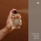 Cremo Cologne For Men - Vintage Suede Mens Cologne Spray, A Combination of White Moss, Rich Amber, and Smooth Suede, Multi-Layered Signature Men's Fragrances, 3.4 Fl Oz