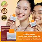 ESTHER FORMULA Liposomal Glutathione Strips (30 ct) - Glutathione Direct, Antioxidant Support, Skin Brightening | Fast-Absorbing Oral Beauty Film | Korean Supplements | Made in USA
