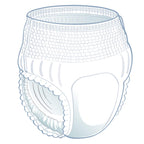 FitRight Super Protective Incontinence Underwear, Maximum Absorbency, Medium, 28 to 40", 20 Count