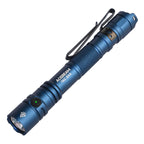 ACEBEAM TAC 2AA EDC Tactical Dual Modes Flashlight, 1400 High Lumens Flashlight, Dual Switch Pocket LED Flashlight, Super Bright Small Flash Light for Emergency, Camping, Home(SFT-25R HI)