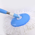 6 Pack Spin Mop Replacement Head for Hurrica, Mopnad, Cassabel and Other 360 Spin Mop Systems, Microfiber Spin Mop Refills (6pc-White)