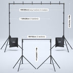 Linco Lincostore Backdrop Stand Kit 10x7ft for Photography