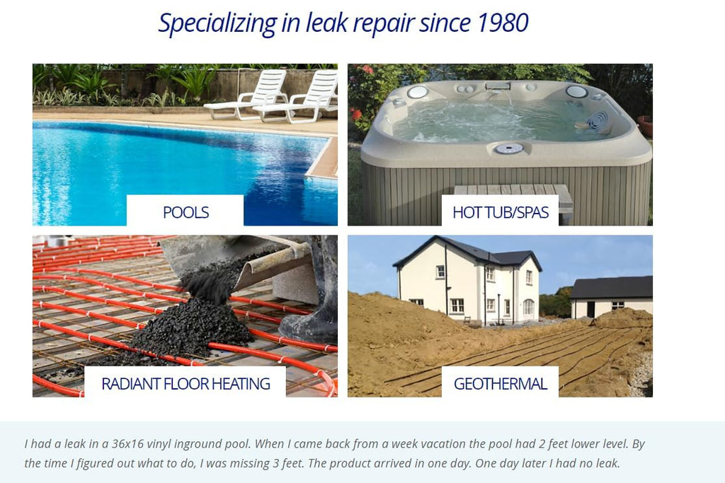Fix-A-Leak Pool, Spa and Hot Tub Leak Sealer, 32 oz.