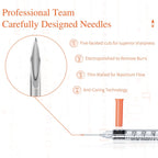 1ml U-100 Syringe with Needle, 31G 1cc 5/16-Inch (8mm), Lab Measuring Supplies,Individually Wrapped,Pack of 50