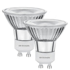 LED GU10 Range Hood Light Bulbs, LED Stove Appliance Light Bulb, Kitchen Light Replacement Halogen Light Bulb, 50W Equivalent, Warm White 3000K, 6W 550 Lm, Dimmable,Waterproof IP65 Pack of 2