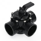 4717 3 Port 2 to 2-1/2-Inch Positive Seal NeverLube Valve Compatible with Jandy, 3 Way Diverter Valve Suitable for Ground Pool, Tub & Spa System