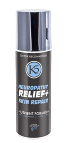K5 Neuropathy Relief & Skin Healing Cream – Doctor Recommended for Feet, Legs and Toes – Over 20 Vitamins & Minerals – Reduce Neuropathy Symptoms & Repair Damaged Skin (8 Fl Oz)