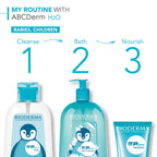 Bioderma ABCDerm Foaming Gel, Gentle Skin Cleanser and Moisturizing Body Wash for Babies and Children, 33.8 Fl Oz