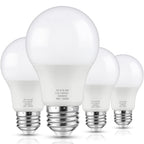 Maylaywood A19 LED Light Bulbs, 60 Watt Equivalent, Soft White 3000K, 850LM, E26 Base, Non-Dimmable, 9W Bright White LED Bulb, 4-Pack