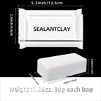 ZFYOUNG 20-Pack Premium Waterproof Wall Repair Sealing Clay Duct Seal Ideal for Wall Hole Repair, Air Conditioning and Drainage Pipes Quick and Easy Solution