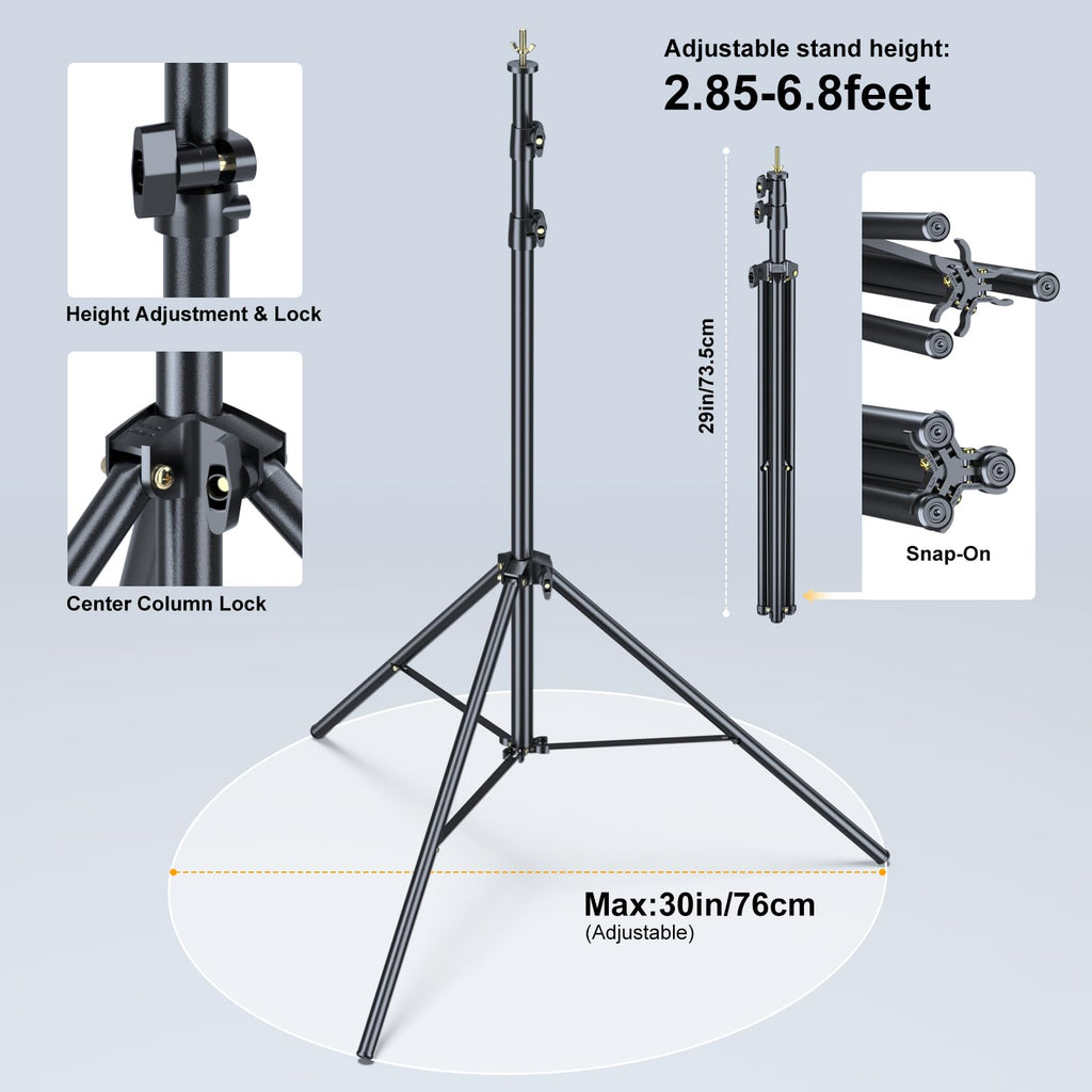 Linco Lincostore Backdrop Stand Kit 10x7ft for Photography