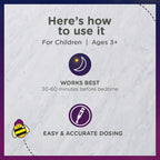 Zarbee's Kids Sleep Supplement Liquid with 1mg Melatonin; Drug-Free & Effective; Easy to Take Natural Berry Flavor for Children Ages 3 and Up; 1 Fl Oz Bottles, Pack of 2