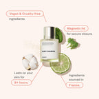 Dossier - Musky Oakmoss - Eau de Parfum - Inspired by C.reed's A.ventus - Perfume Luxury - Pure Infused - Paraben-Free - Vegan - For Men - Fragrance 1.7 oz (Spray 50ml)