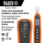 Klein Tools ET450 Advanced Underground Circuit Breaker Finder and Wire Tracer Kit for Energized and Non-Energized Breakers, Fuses, and Wires