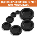 Yejesiy 210PCS Rubber Grommet kit, Premium 7 Sizes Rubber Grommets for Wiring, Automotive, Home Improvement, Closed Wire Grommet for Wire Electrical Appliance Plumbing