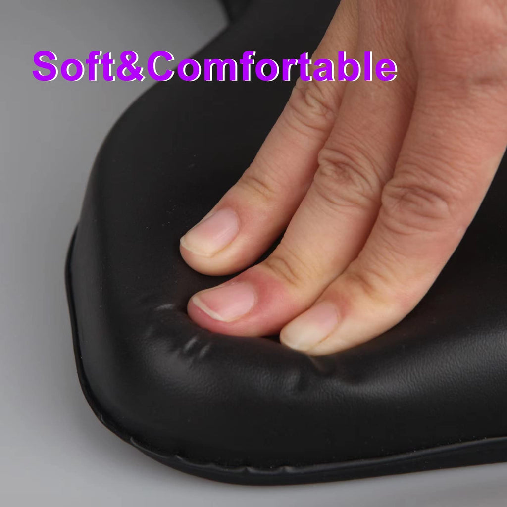 RQUIRRE Commode Seat Cushion, Super Soft Sponge Padded Commode Chair Seat Pad for Elderly/Handicapped/Disabled, Shower Wheelchairs, Toilet Chairs